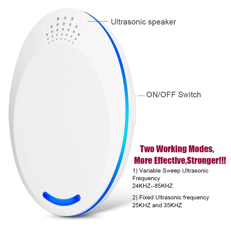 Mosquito Cockrach Repeller Electronic Ultrasonic Pest Repeller Reject Rat Insect Repelent Anti Rodent Bug Reject Ect US5